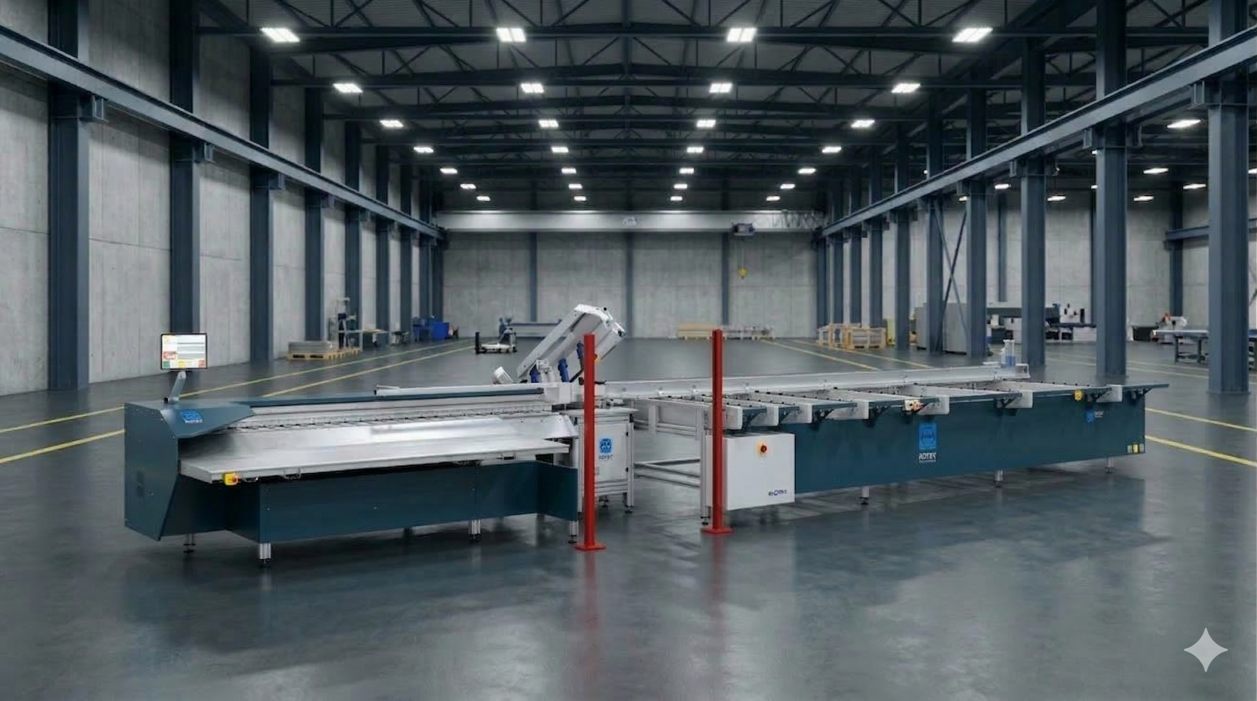 Säge-Zuschnittzentrum ESA-9