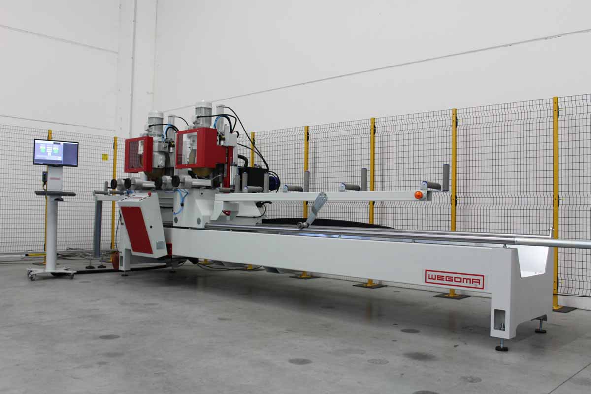 Metal double miter saw MDS350