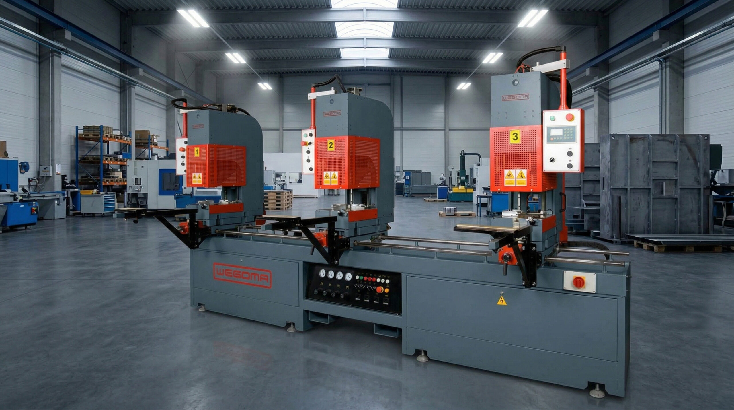 Dreikopfschweißmaschine WSA3UNI